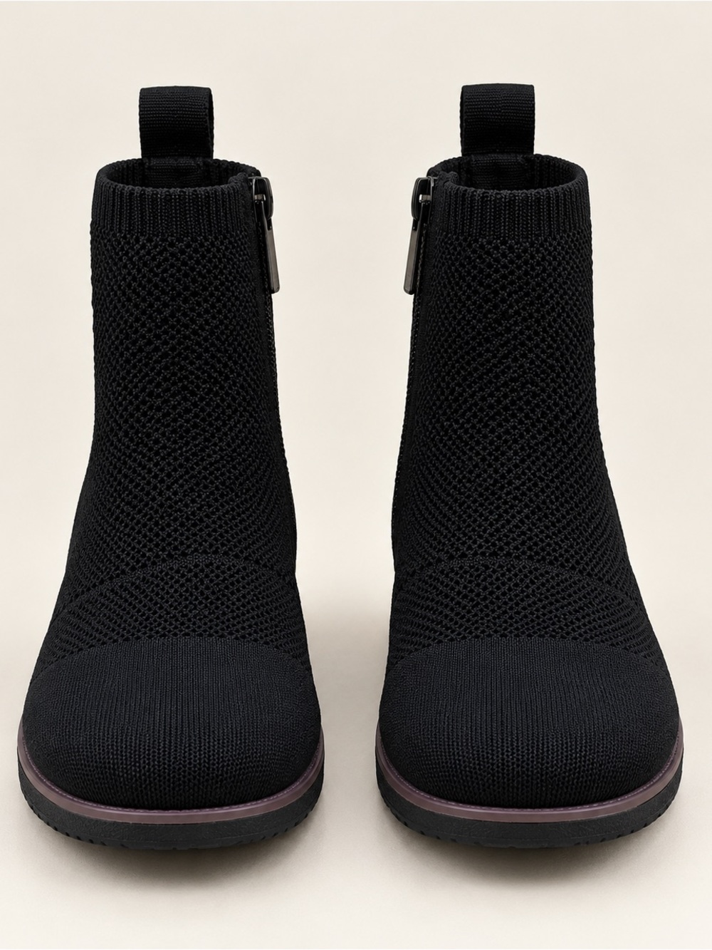 ♥️♥️ Style & Co Women's Cooper Wedge Booties - Black Beauty